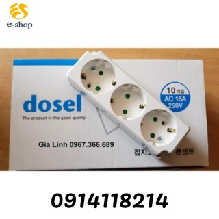 Ổ Căm Điện Hàn Quốc Dòng F - Tiếp Địa Tiếp Đất - Ổ Nổi Không Dây - tự nối dây mã DC1212