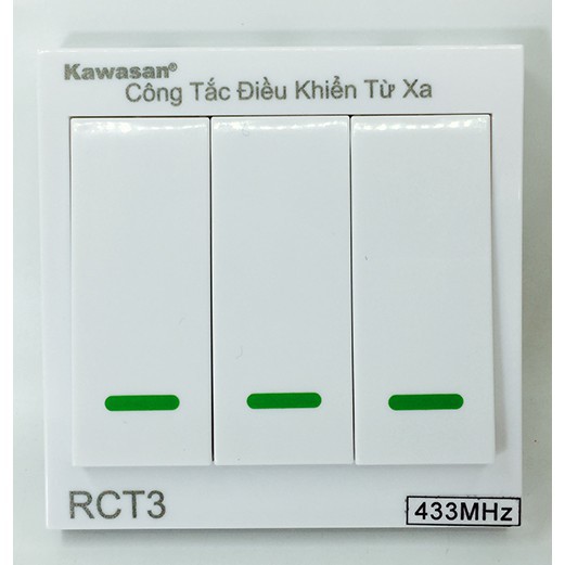 CÔNG TẮC KHÔNG DÂY DÁN TƯỜNG KW-RCT3