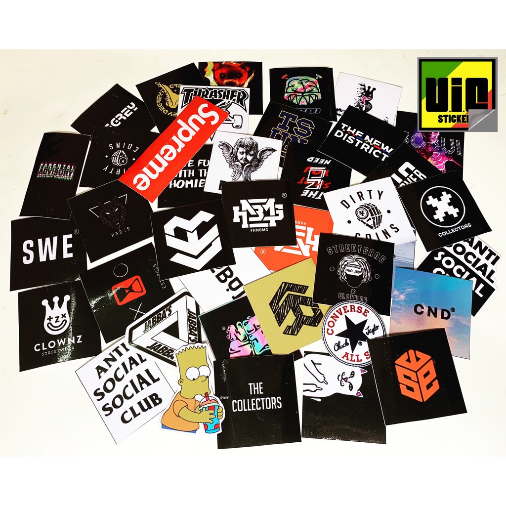 Sticker local brand chống nước dán VALI, MŨ BẢO HIỂM, LAPTOP