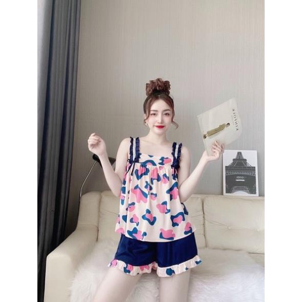 [ HÀNG HOT ]Latin 2dây đùi.chất siêu mịn mát mỏng nhẹ.Hàng thiết kế [ĐỒ MẶC NHÀ] | BigBuy360 - bigbuy360.vn