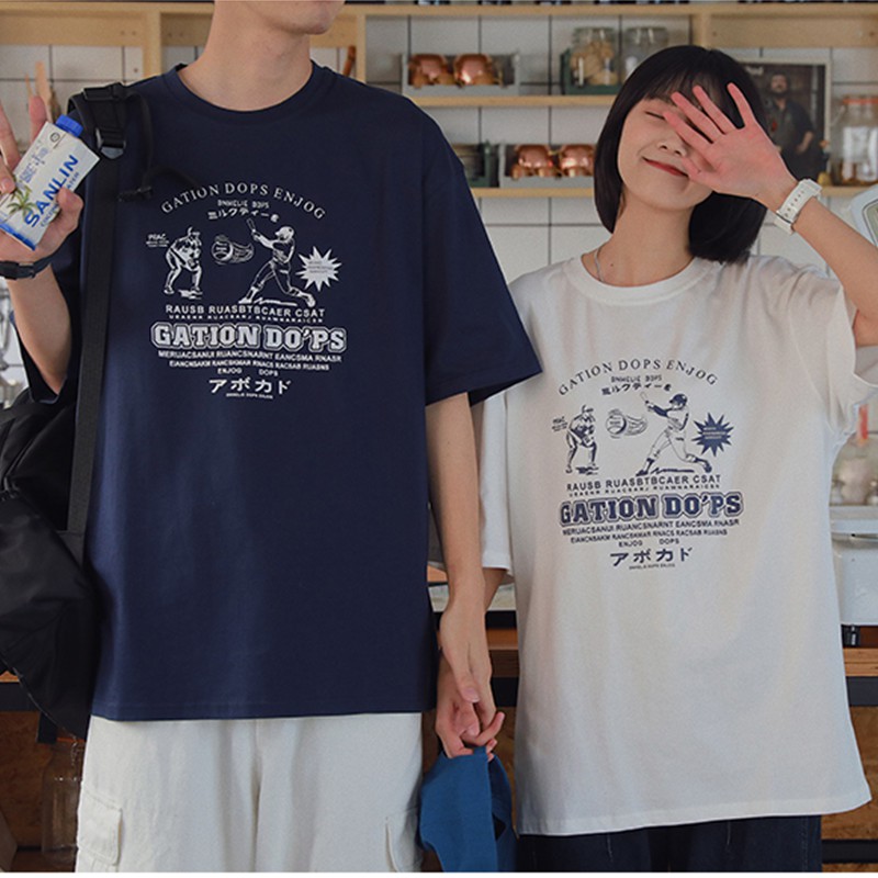 Áo phông nam nữ unisex tay lỡ thun form rộng teen cổ tròn oversize cotton DOPS giá rẻ màu đen trắng tee pull freesize