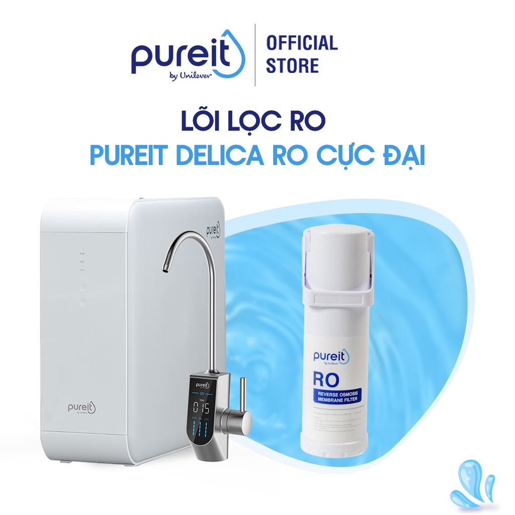 Lõi Lọc RO Pureit Delica UR5840 Âm Tủ Bếp (DIY)