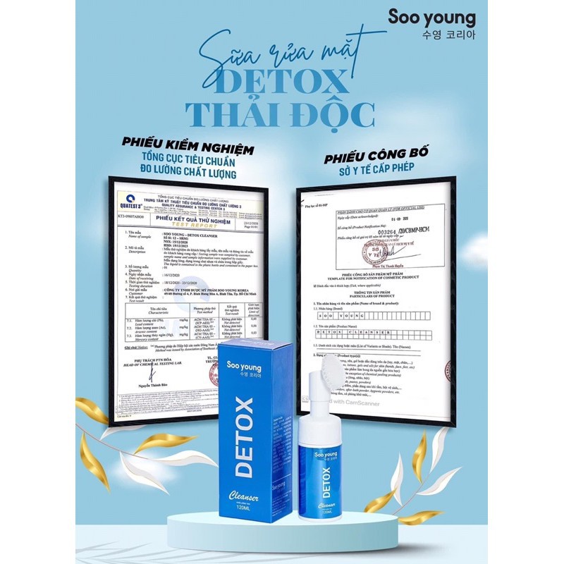[CAM KẾT CHẤT LƯỢNG] - Sữa Rửa Mặt Detox Thải Độc Soo Young | BigBuy360 - bigbuy360.vn