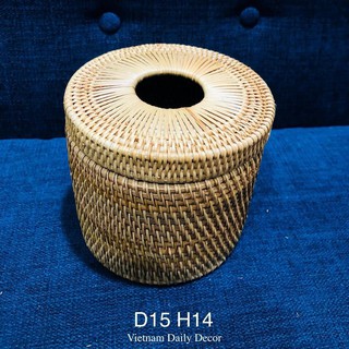 HỘP MÂY GUỘT ĐỰNG GIẤY ĂN