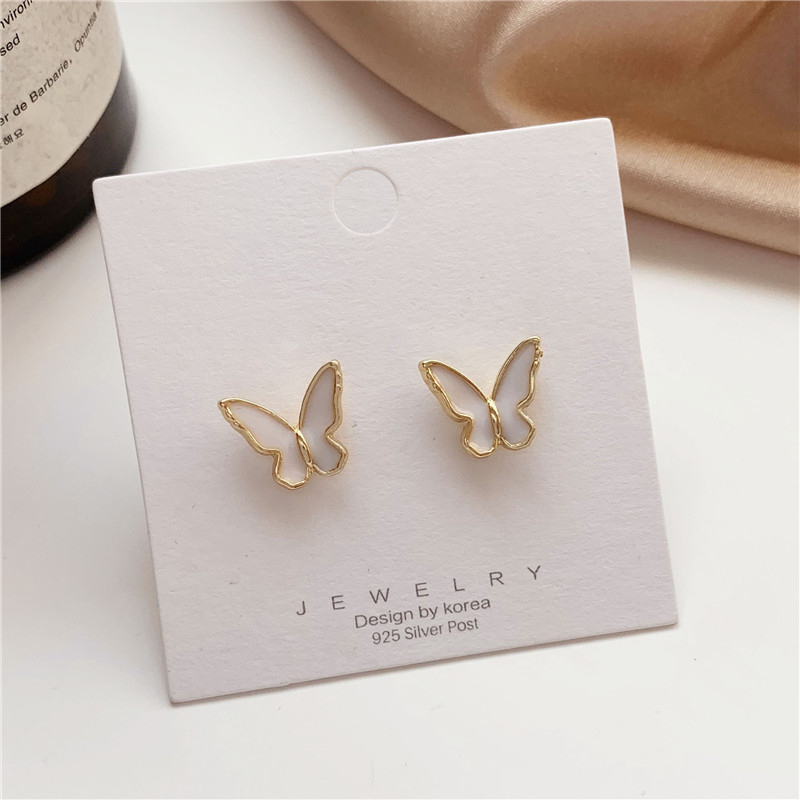 Khuyên Tai Nữ Hình Cánh Bướm Thời Trang