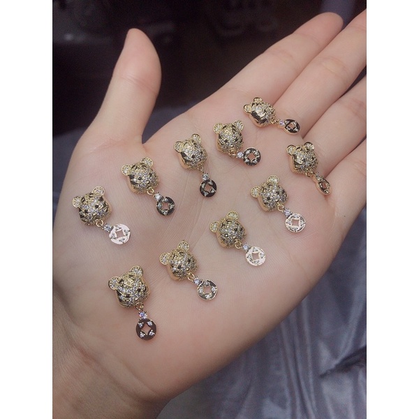 Cham hổ ngậm tiền tài- phụ kiện nail