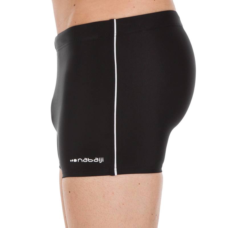 Quần bơi boxer Decathlon Nabaiji B-Active + Pip cho nam - Đen