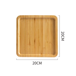 (Sẵn) Khay gỗ đựng đồ ăn decor