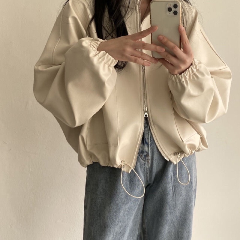 ÁO KHOÁC DA ULZZANG