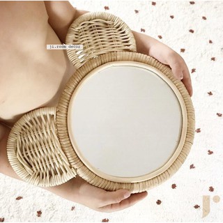 Gương mây hình gấu - phụ kiện chụp hình, decor phòng bé