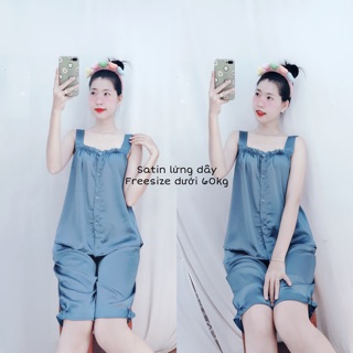 Bộ mặc nhà dây lụa