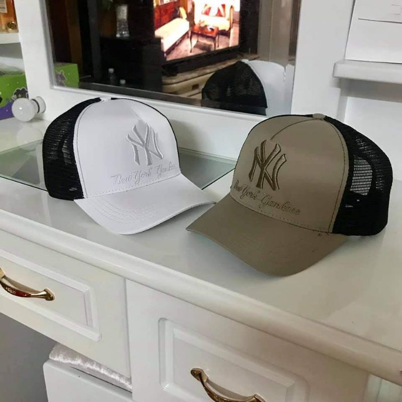 NÓN KẾT N.Y MŨ LƯỠI TRAI PHỐI LƯỚI NAM NỮ