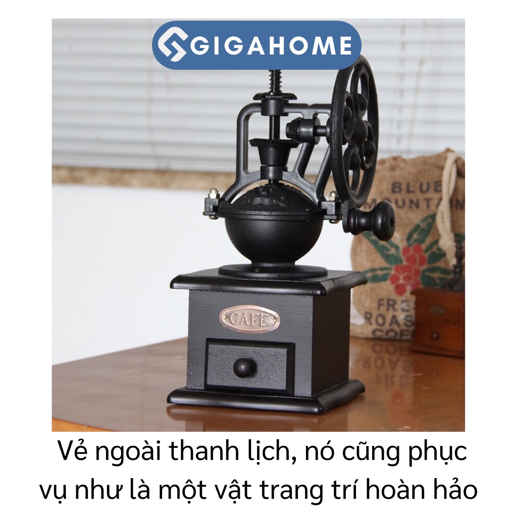 Cối Xay Cà Phê Thủ Công Thiết Kế Phong Cách Cổ Điển GIGAHOME 9972