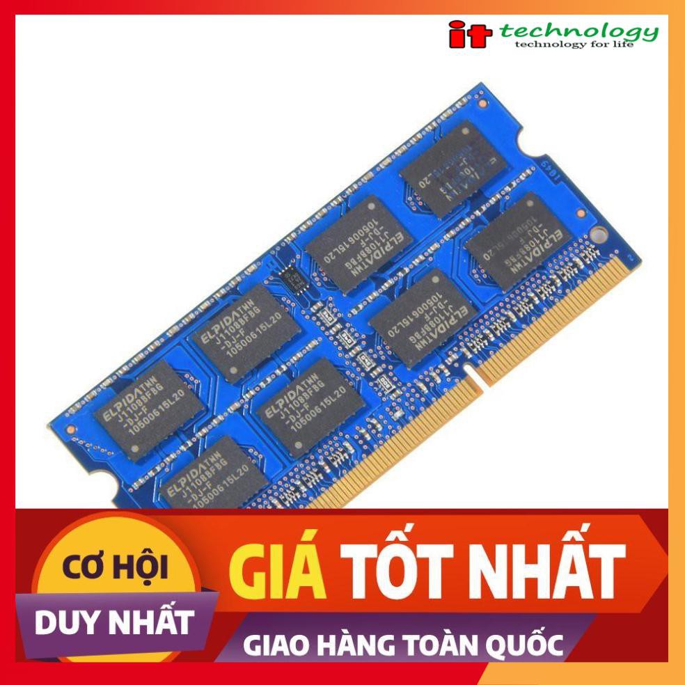 🎁 [Ảnh Thật ] RAM LAPTOP DDR3 2GB, 4GB - BUS 1066 (PC3 8500) Zin Tháo Máy Chính Hãng