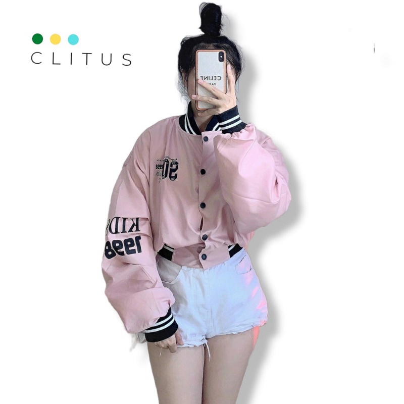Áo Khoác Dù Nữ 2 Lớp Form Lỡ Mẫu Mới Siêu HOT- CLITUS FASHION