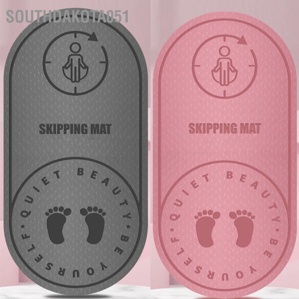 [Hàng Sẵn] Thảm nhảy dây TPE thảm tập thể thao giảm sốc, cách âm tập thể dục trong nhà【Southdakota051】