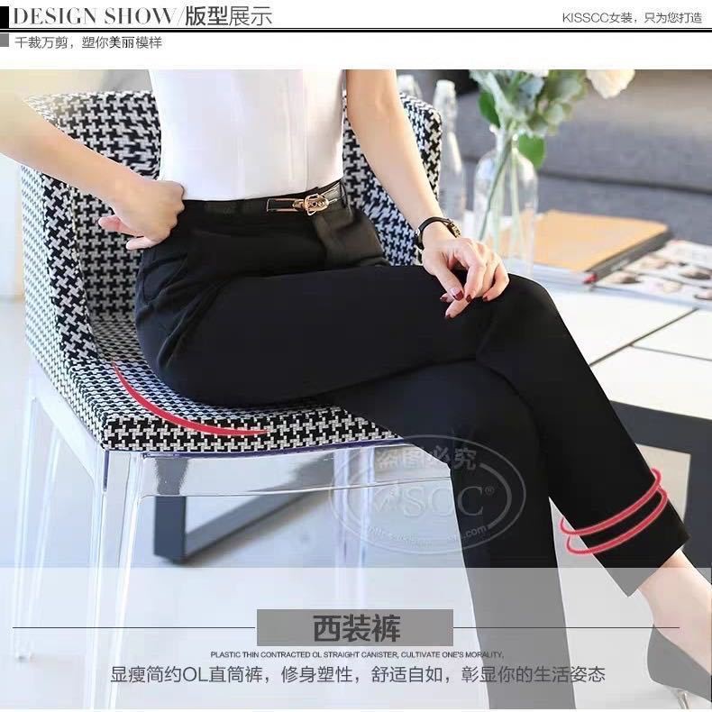 Quần Tây Ống Đứng Màu Đen Thời Trang Công Sở Cho Nữ | BigBuy360 - bigbuy360.vn