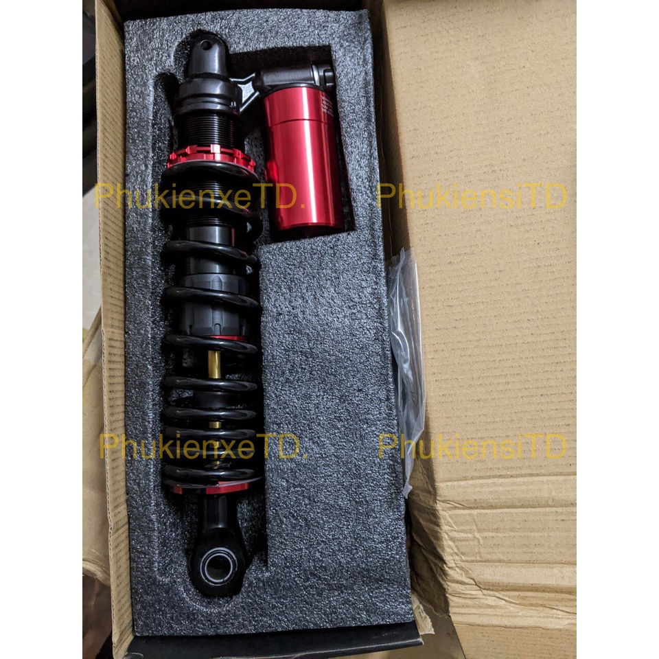 Phuộc sau Nitron RCB lắp Vario Mio ultimo Sh mode Vision mới Janus Scoopy Grande Luvias Lead mới....