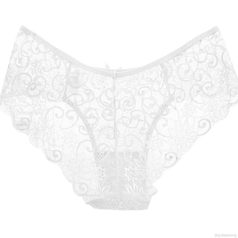 Quần Lót Ren Trong Suốt Plus Size