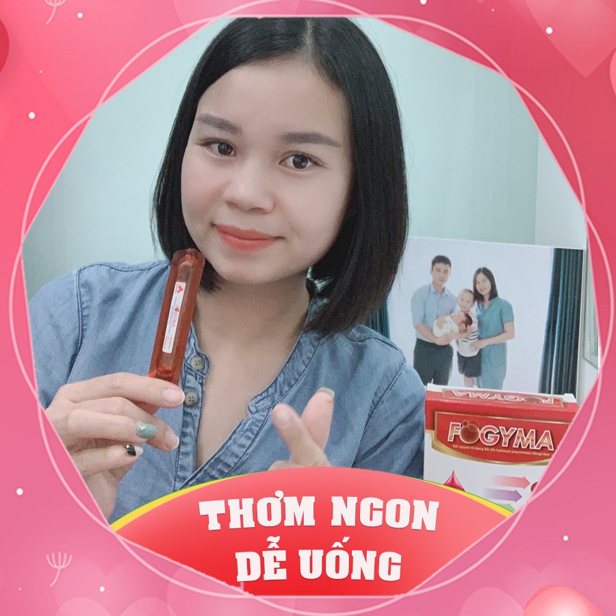 [Date mới nhất] SẮT FOGYMA-Sắt nước bổ sung cho cơ thể (Hộp 20 ống)