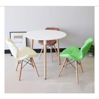 Ghế eamse chân gỗ nhập khẩu