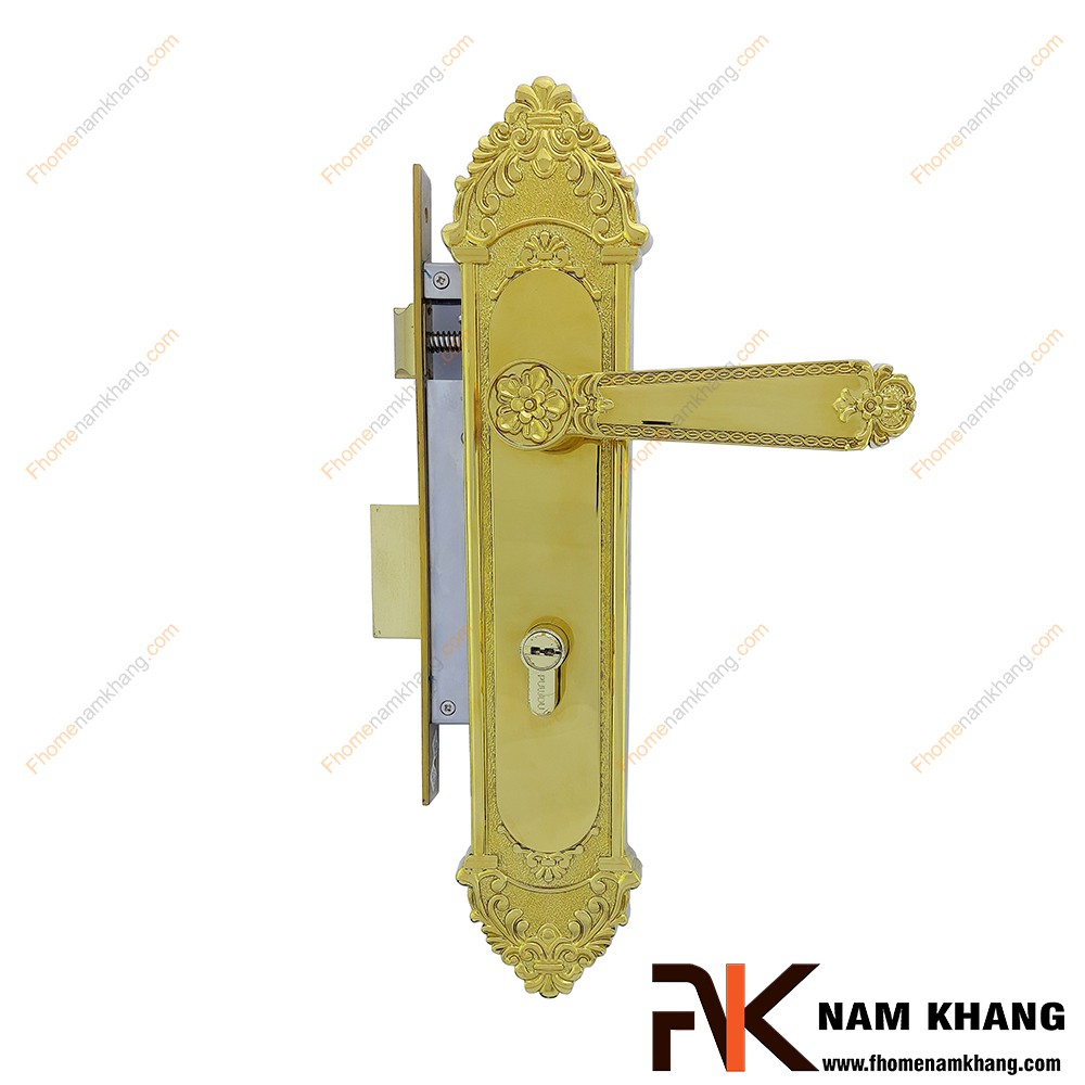 Khóa cửa chính NK178L-PVD (Màu Vàng)