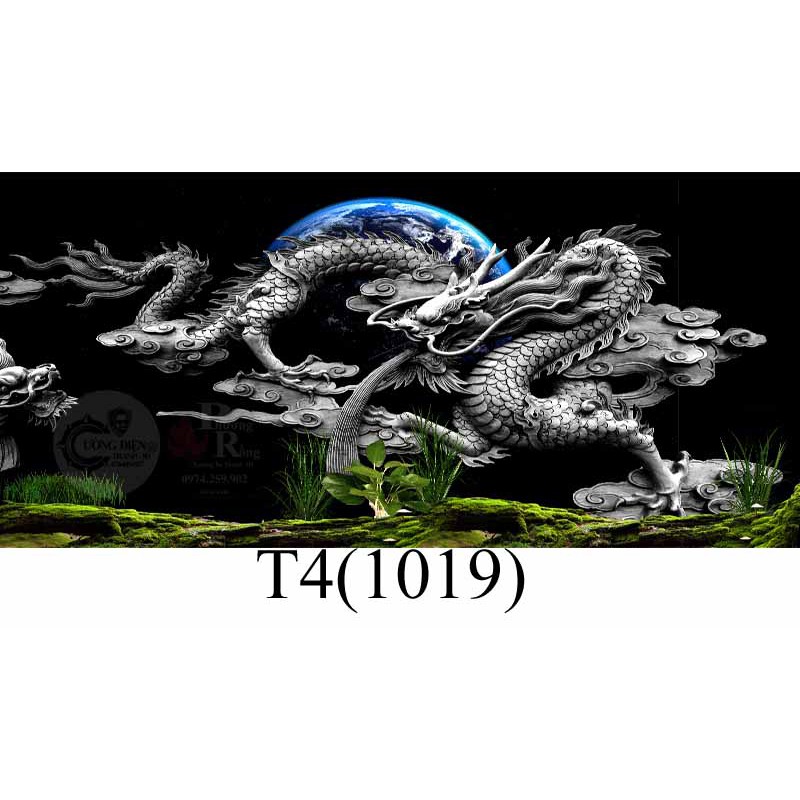 Tranh dán hồ cá 3D