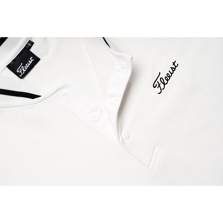 Áo Thun Cổ Đứng Tay Ngắn Thoáng Khí Khô Nhanh Dùng Chơi Golf Cho Nam