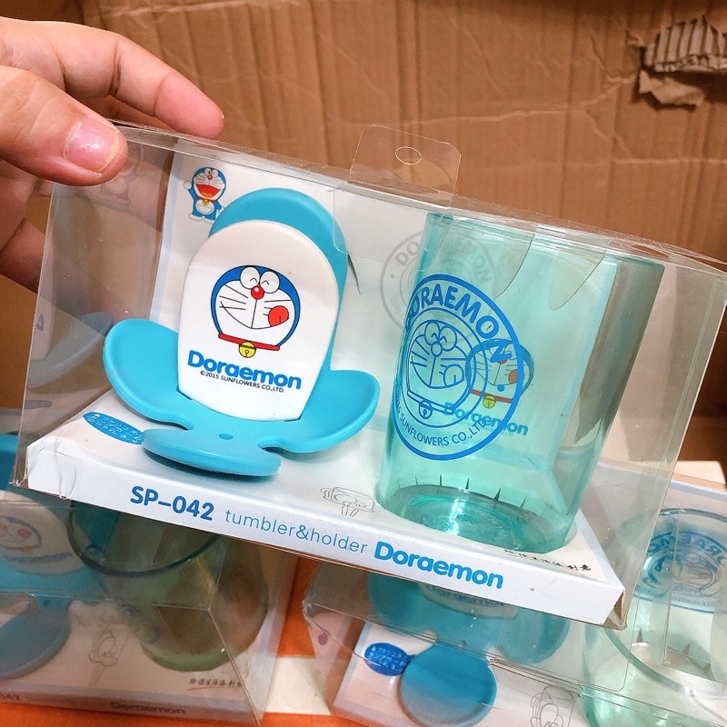 🌕BỘ GIÁ ĐỂ BÀN CHẢI DORAEMON DOREMON🌕