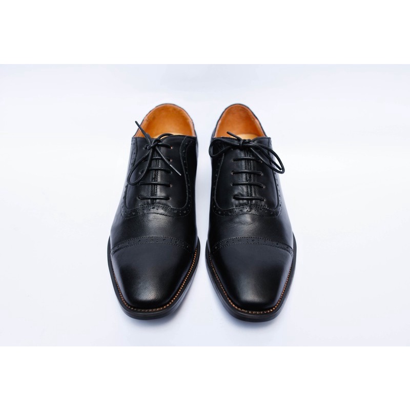 Giày Tây Nam MAD da bò công sở cao cấp oxford captoe