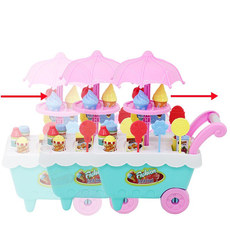 Bộ đồ chơi xe kem cho bé