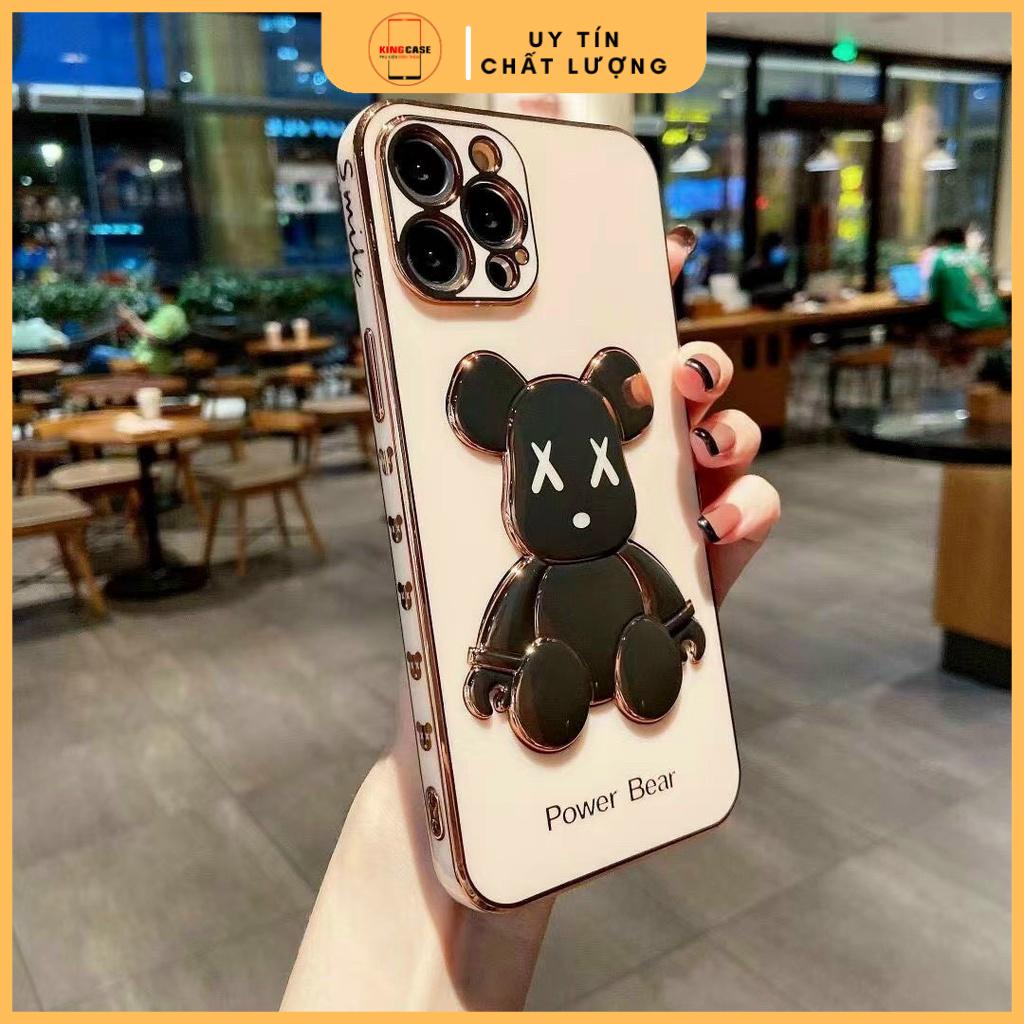 Ốp lưng điện thoại Iphone hình gấu Bearbrick 3D cho IP 11/ 11Pro/ 11Promax/ 12/ 12Pro/ 12 Promax/ 13/ 13Pro/ 13Promax | BigBuy360 - bigbuy360.vn