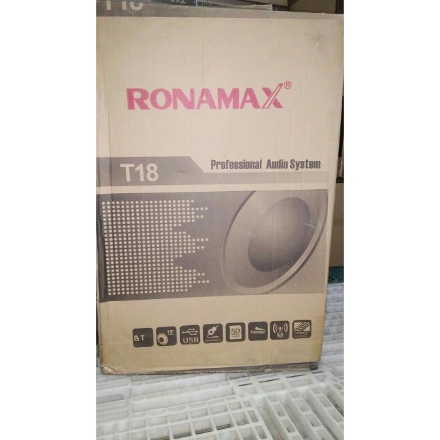 Loa Karaoke Loa Ronamax 5tấc T18 Loa Kẹo Kéo