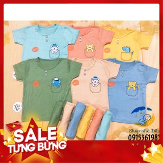 Bộ milky mom túi gấu cho bé yêu