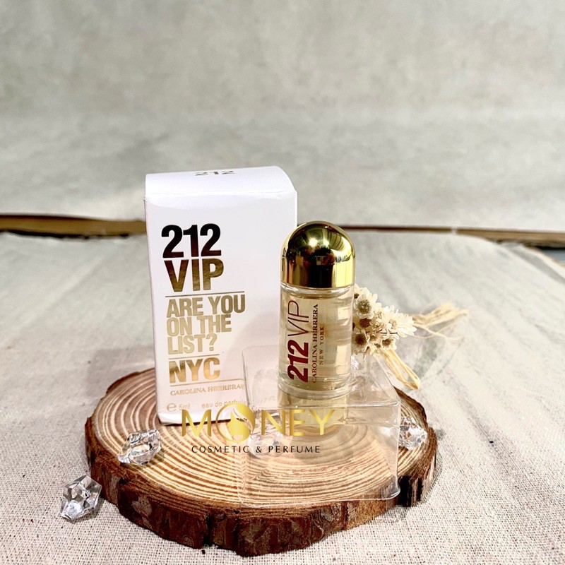 Nước Hoa Nữ Mini Carolina Herrera 212 VIP Vàng EDP