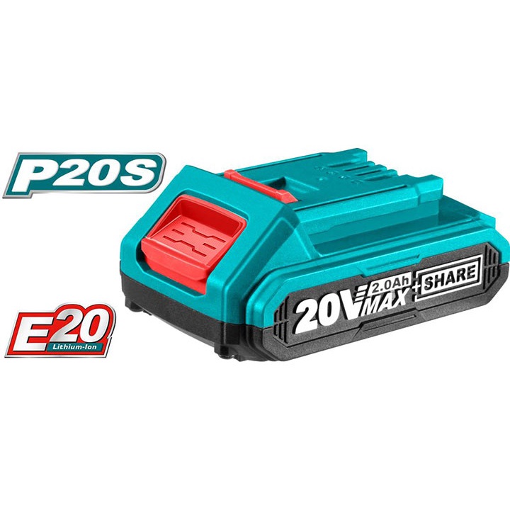 PIN 20V TOTAL P20S DÙNG CHO CÁC MÁY PIN TOTAL TFBLI20011