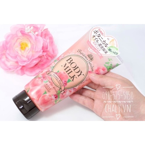 Sữa dưỡng thể nước hoa Kose Body Milk Precious Garden 200g nội địa Nhật