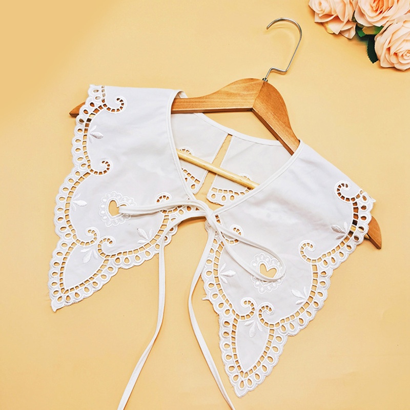 Cổ Áo Giả Thêu Họa Tiết Phong Cách Hanfu Cổ Điển