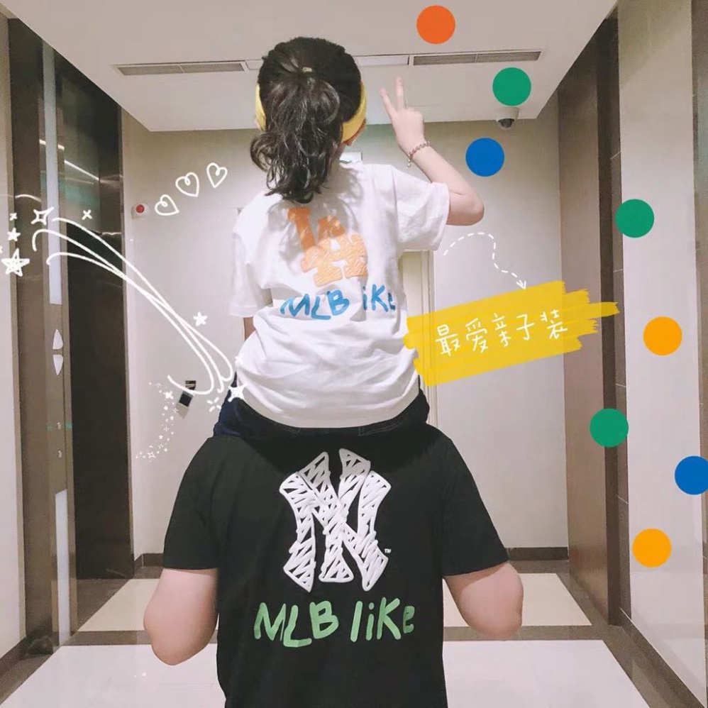 Áo thun tay lỡ MLB LA cho bé , áo phông cho bé chất cotton 100%,TP KID MSP 1245