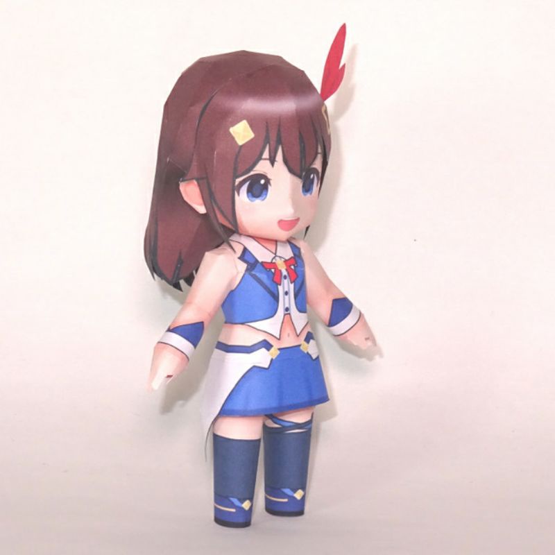 Mô hình giấy anime girl  VTuber Hololive: chibi Tokino Sora