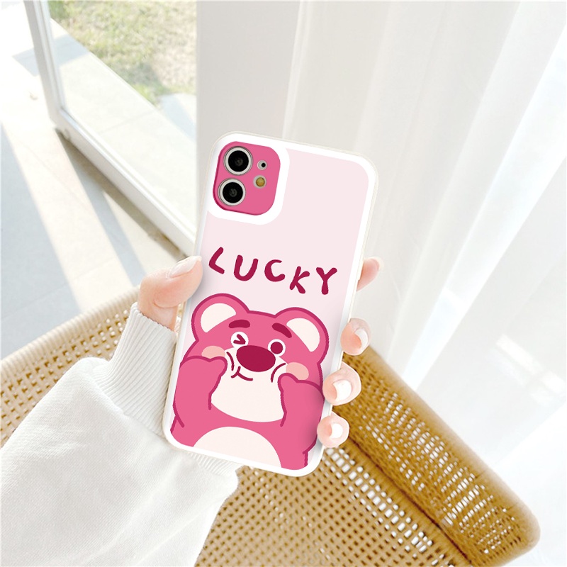 ỐP LƯNG IPHONE GẤU HỒNG đáng yêu ốp iphone 12 pro/13pro/13promax/7/7+/8/8+/X/XS/XSM/11/11PMROMAX tr176