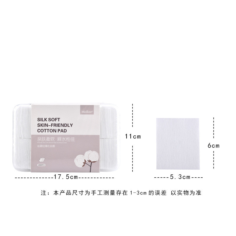 Set 1000 Miếng Bông Tẩy Trang Mềm Mại Dùng Chăm Sóc Da Hiệu Quả | BigBuy360 - bigbuy360.vn
