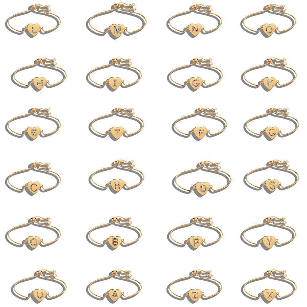Lắc tay mặt 26 chữ cái I3O9 G5A4 W0W