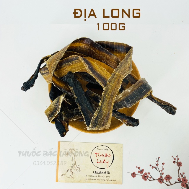 Địa long khô 100g an phế, bồi bổ sức khỏe