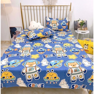 Ga chống thấm cotton ga trải giường cho bé cao cấp Pukid