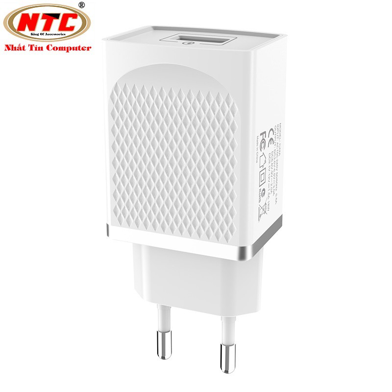 Cốc sạc nhanh Hoco C42A Vast power hỗ trợ QC3.0/FCP - Hãng phân phối chính thức