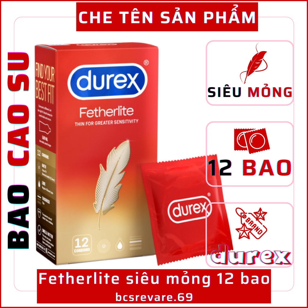 Combo BAO CAO SU Siêu Mỏng Durex Fetherlite 12 bao và GEL BÔI TRƠN Nhật Bản Vanessa &amp; Co 200ml massage body
