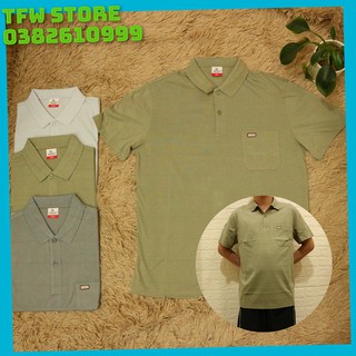 Áo phông cộc tay nam trung niên, chất cotton cho ông cho bố
