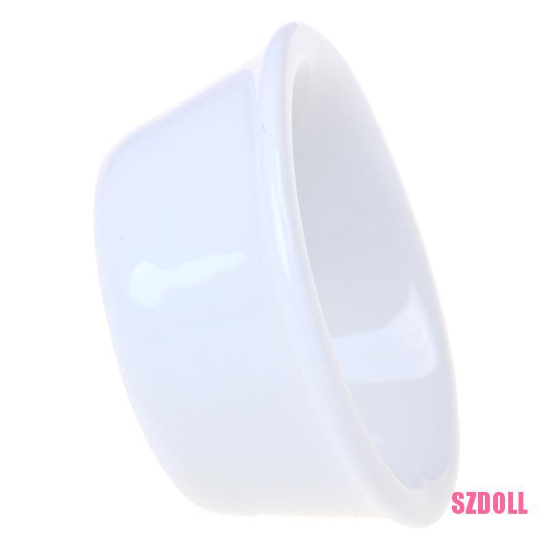 Mô Hình Chậu Hoa Trắng Bằng Gốm Tỉ Lệ 1:12 Dành Cho Nhà Búp Bê SZDOLL6