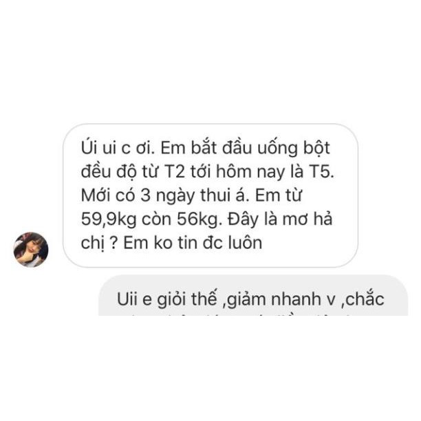 Bột gạo lứt nguyên chất uống liền giảm cân